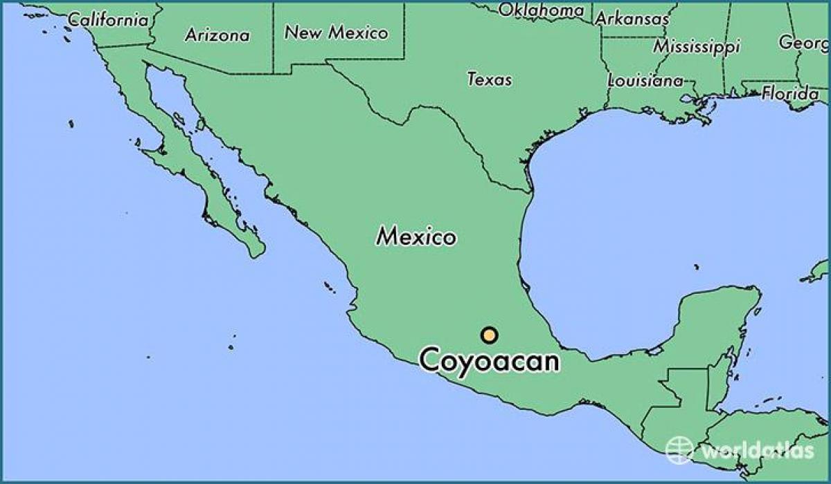 곳 멕시코 시티 지도